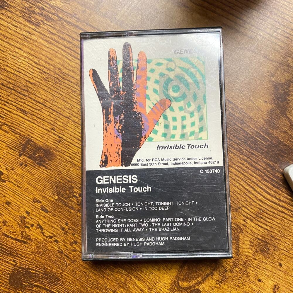 Invisible Touch by Genesis (Cassette, 1990)
